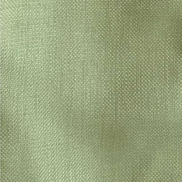 Vintage 90s Pastel Green Skirt Suit Set Henry Lee Petites 8P Career Workwear - Picture 7 of 8